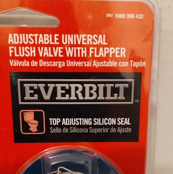 NWT Adjustable Universal Flush Valve With Flapper - Picture 4 of 7